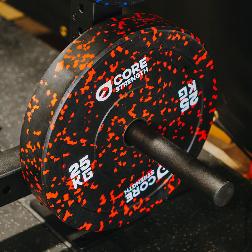 Core Strength Fleck Rubber Bumper Plates (sold in pairs)