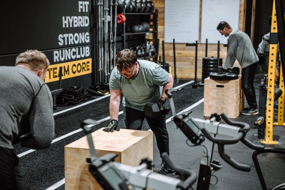 Core Strength Wooden Plyo Box