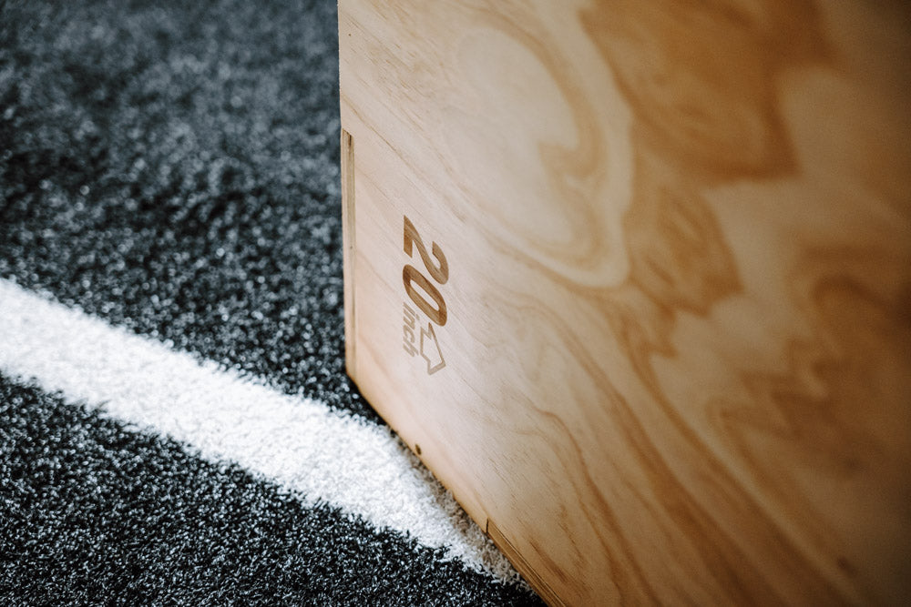 Core Strength Wooden Plyo Box