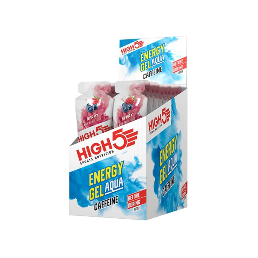 High 5 Aqua Gel + Caffeine (Isogel) - 20 Pack