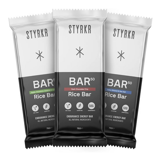 STYRKR Bar50 Vegan Energy Bar (12 x 65g)