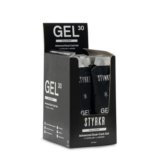 STYRKR GEL30 Dual-Carb Energy Gel (12 x 60ml)