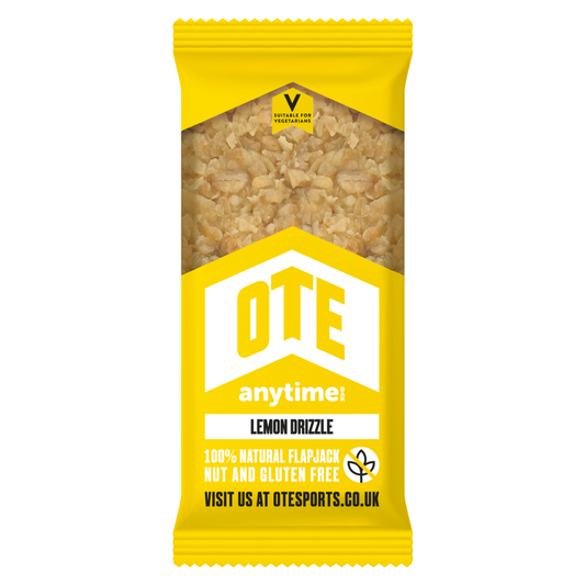 OTE Nutrition Anytime Protein Bars 100% Natural Flapjacks 16 x 62g