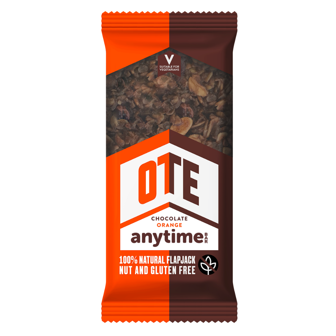 OTE Nutrition Anytime Protein Bars 100% Natural Flapjacks 16 x 62g