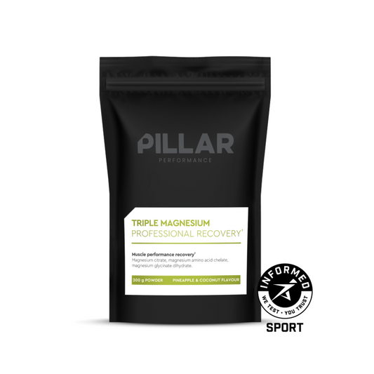 Pillar Performance Triple Magnesium Travel Bag-  Pineapple & Coconut