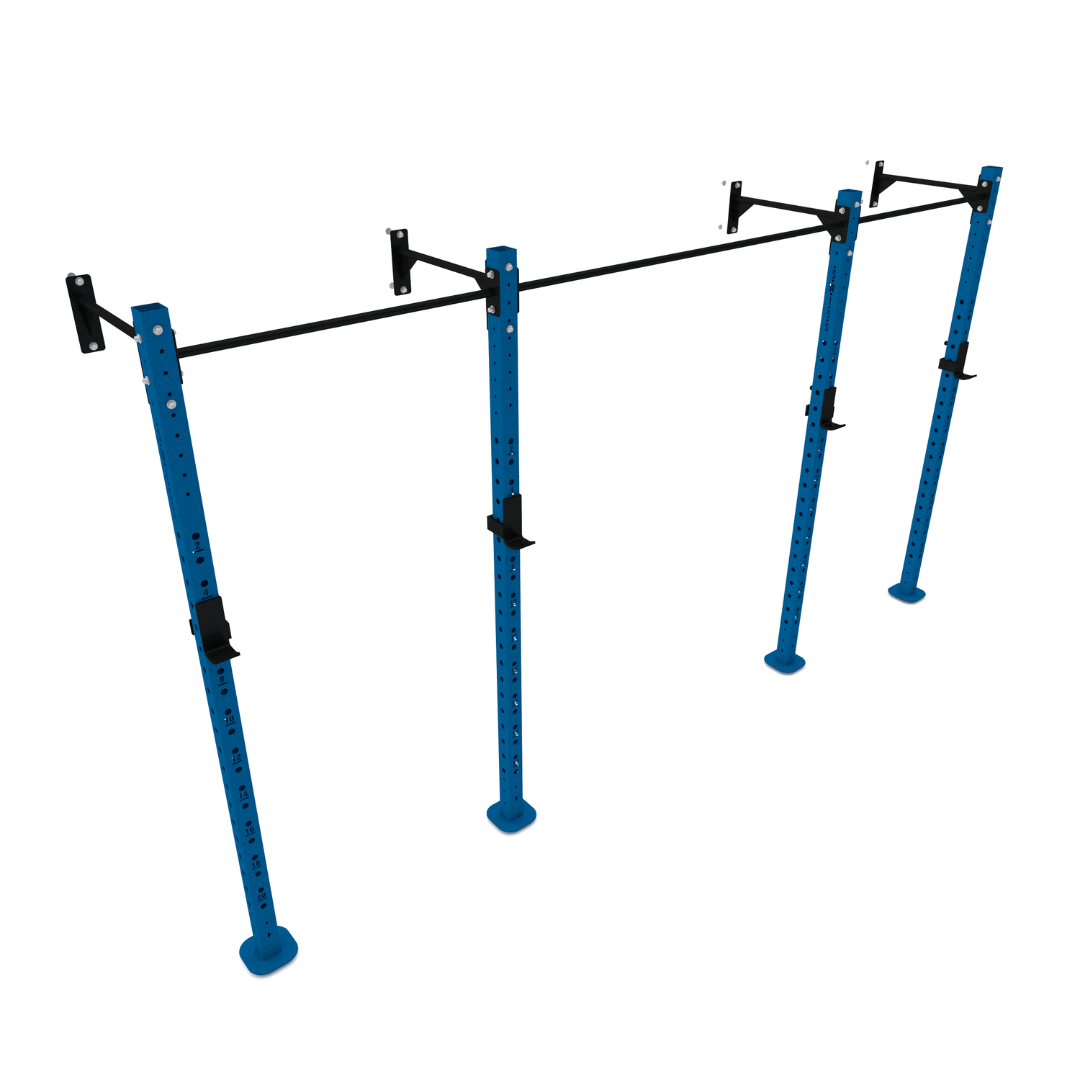 2 bay wall mounted rig Blue 