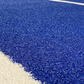 Blue Astro Gym Turf Sprint and Sled Track