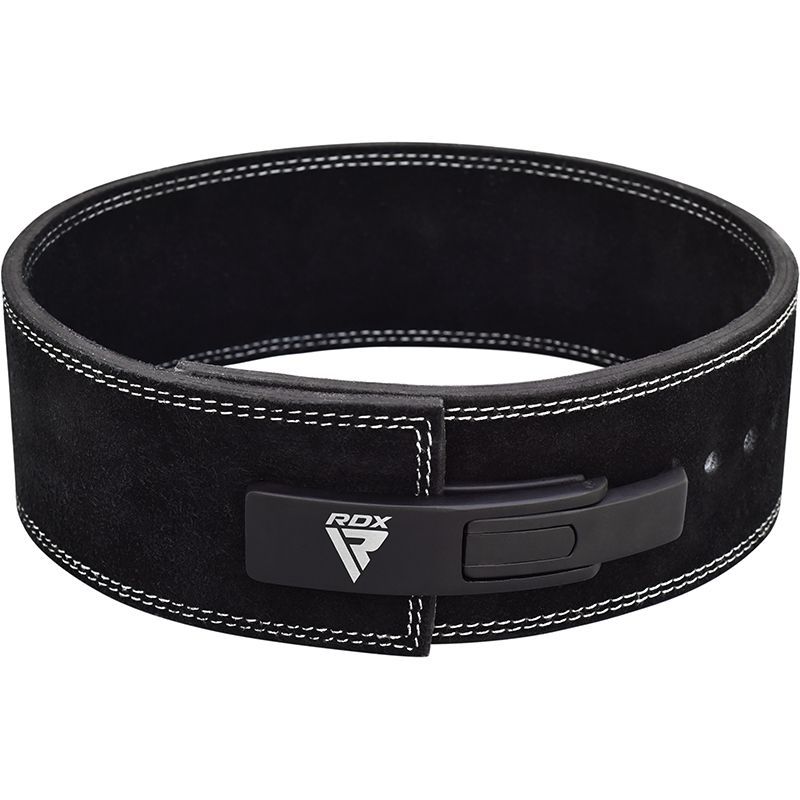 RDX 4 Inch IPL / USA and World Powerlifting Congress Approved Weightlifting Leather Gym Belt
