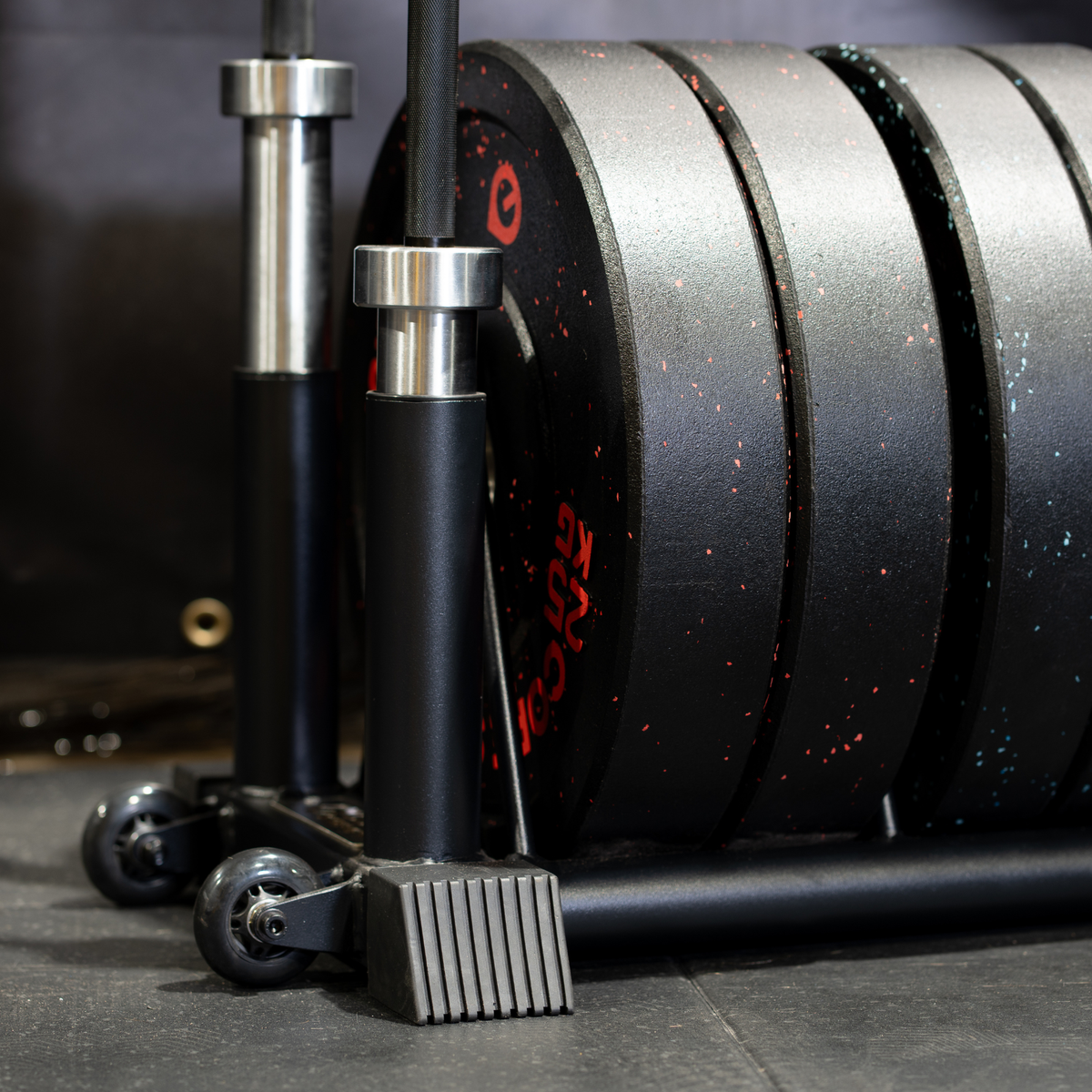 Core Strength Toaster Bumper Plate Storage Rack