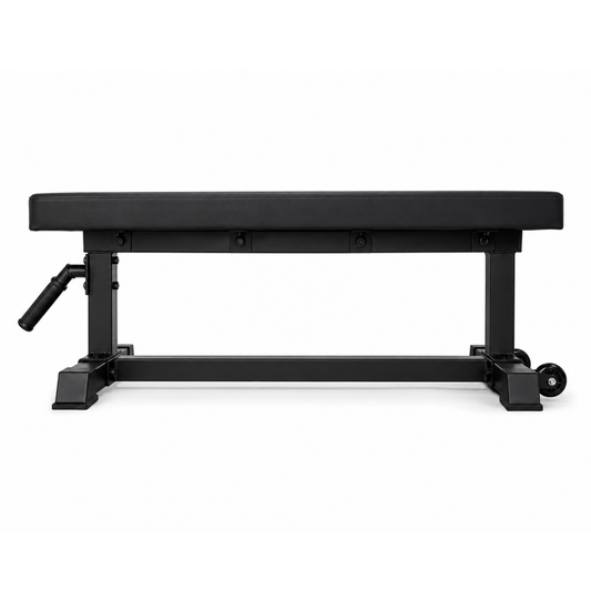 Core Strength Flat Bench with wheels