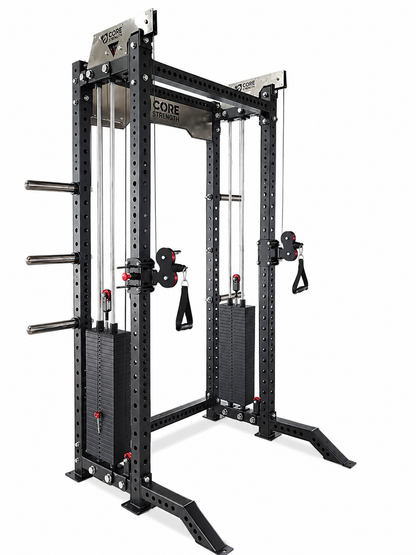 Core Strength Functional Trainer Power Rack with Stacks