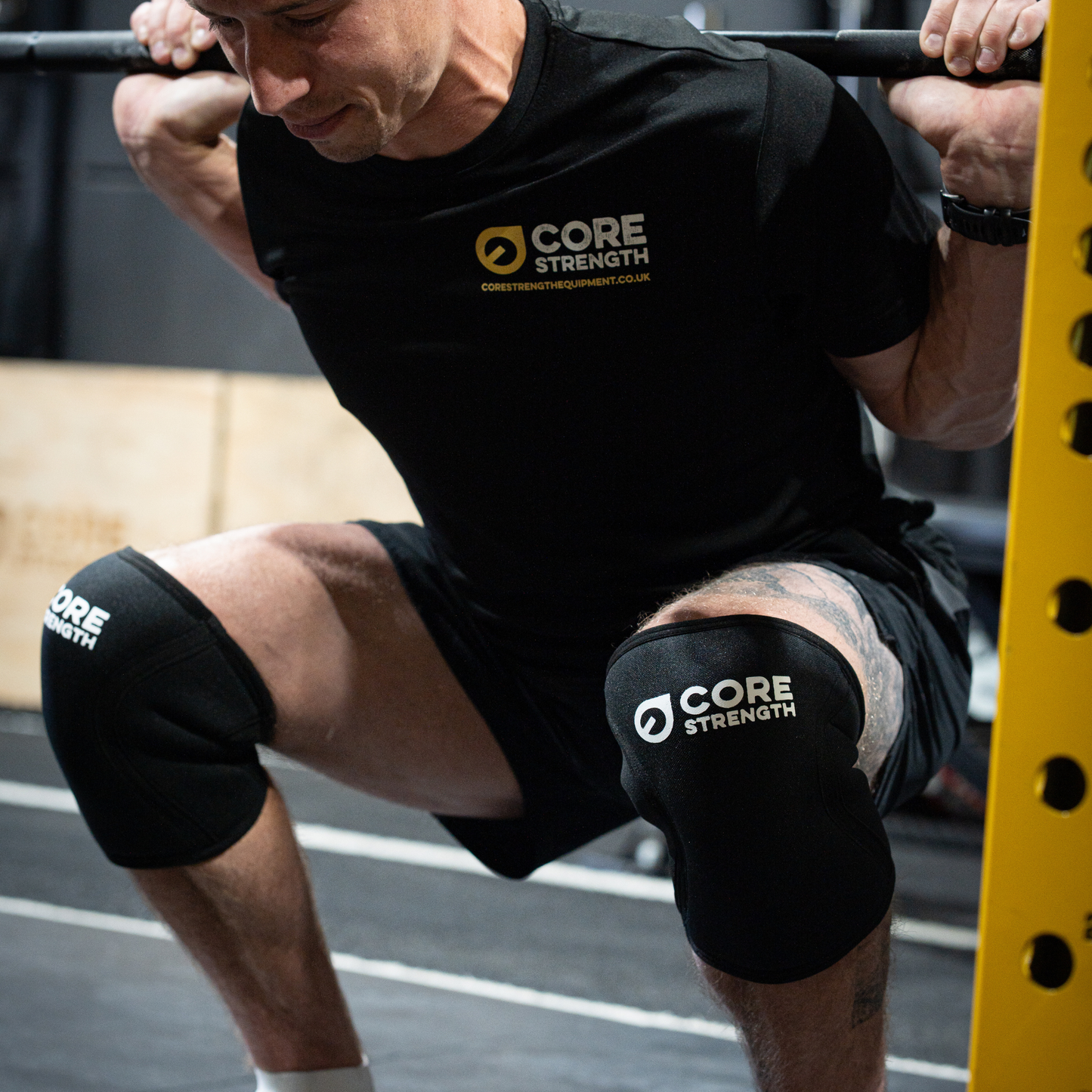 Core Strength Neoprene Knee Sleeves
