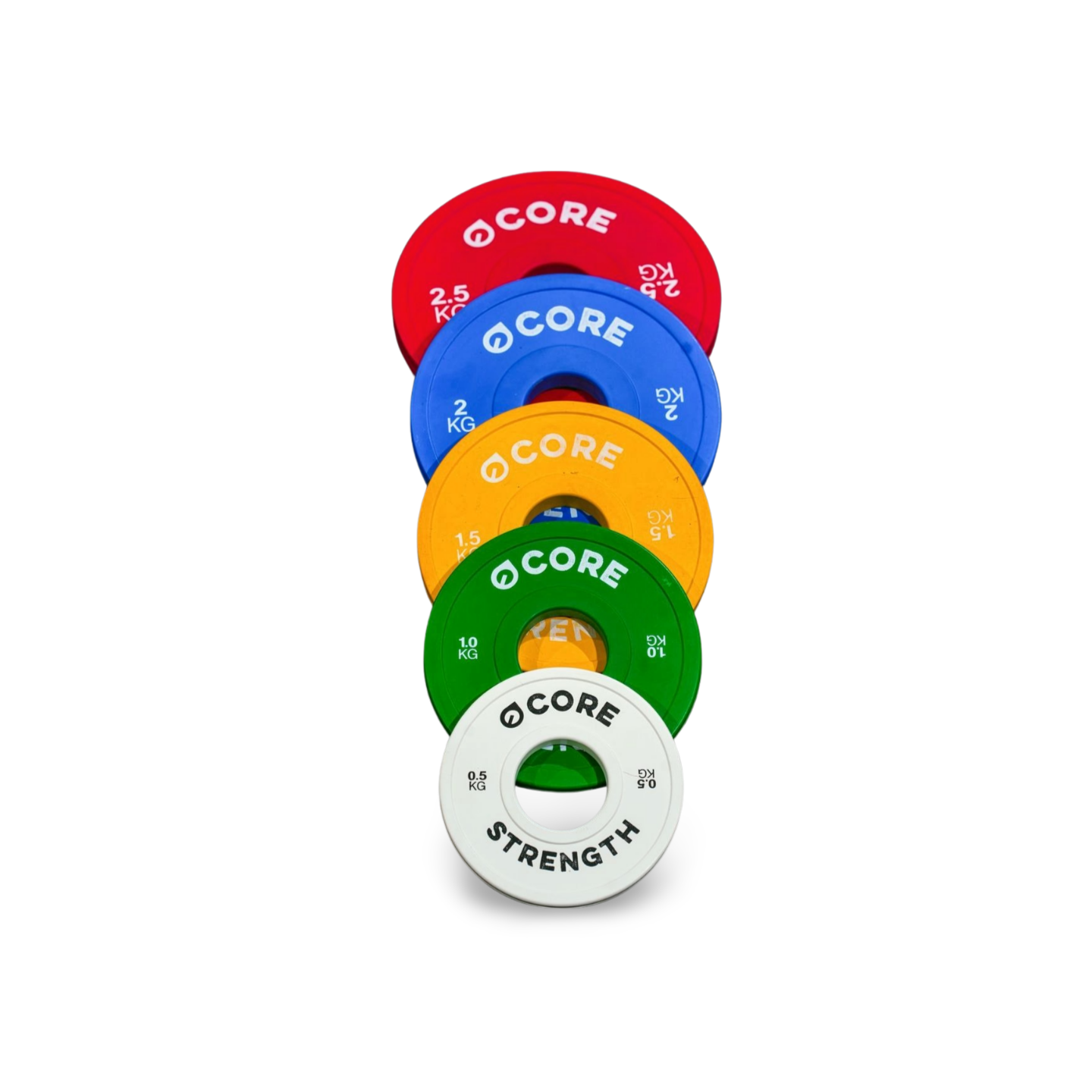 Core Strength Olympic Fractional Change Plates (15kg set)