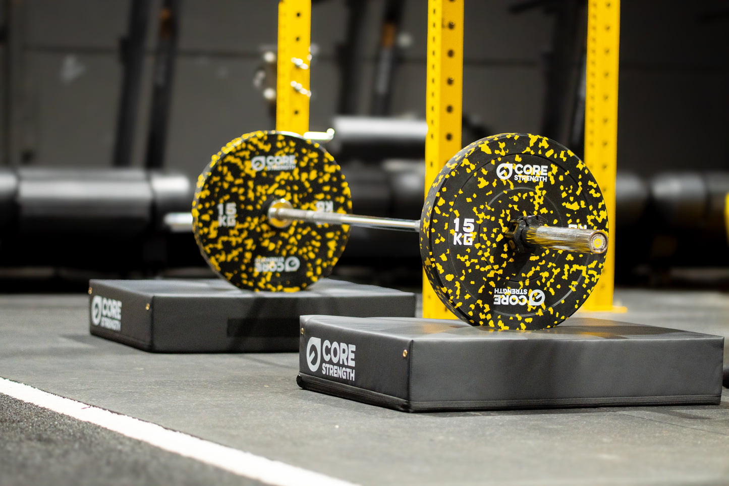 Core Strength Weightlifting Drop Pads Pair