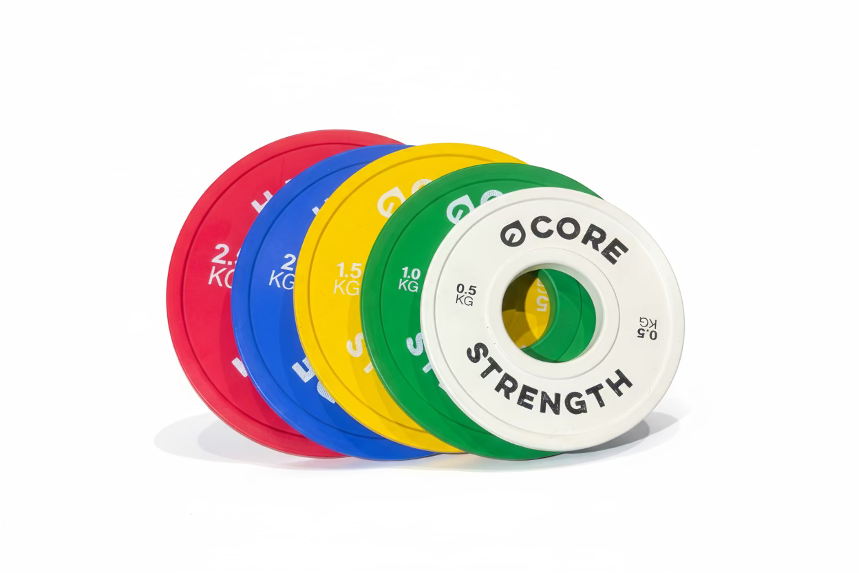 Core Strength Olympic Fractional Change Plates (15kg set)