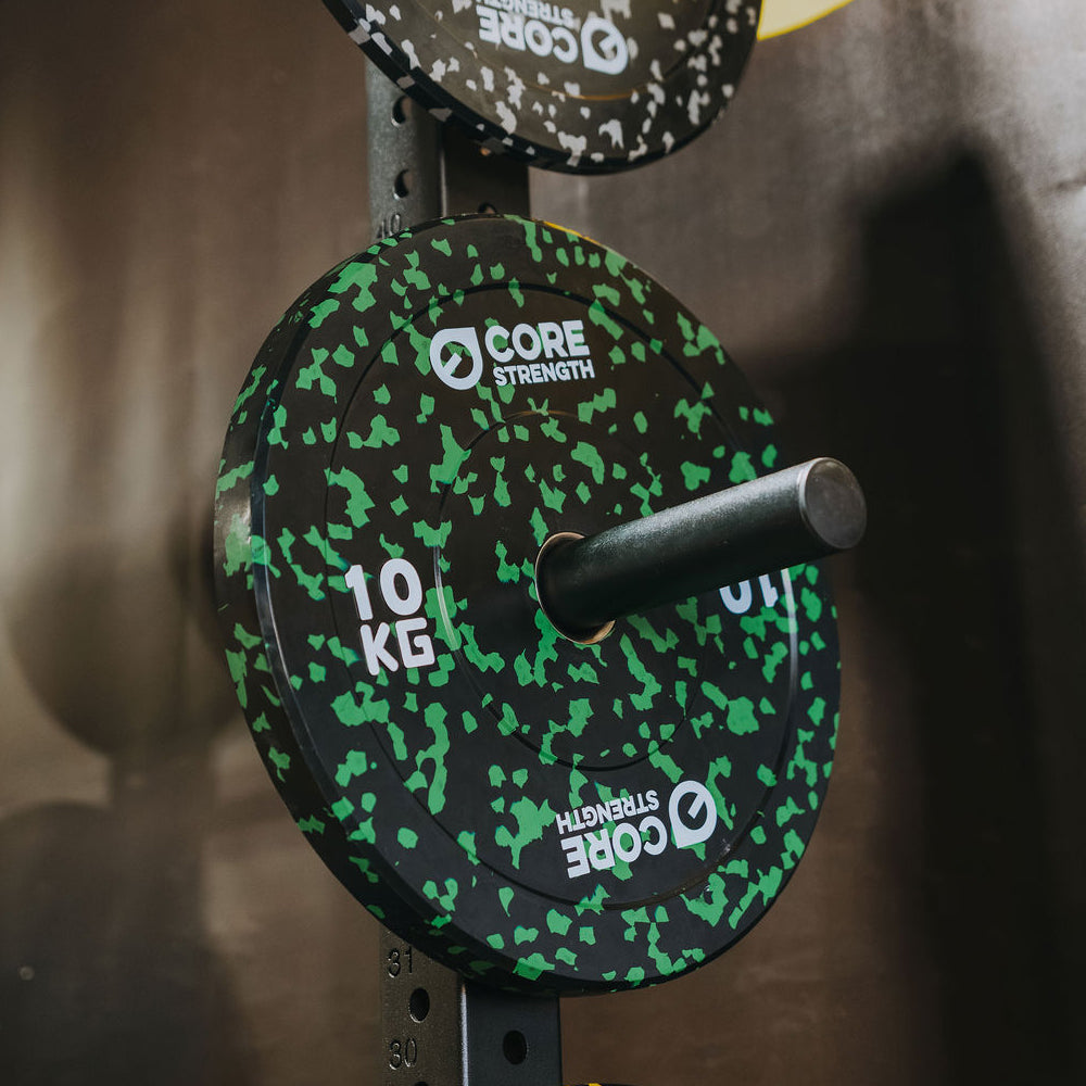 Core Strength Fleck Rubber Bumper Plates (sold in pairs)