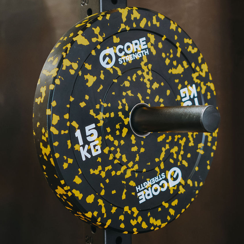 Core Strength Fleck Rubber Bumper Plates (sold in pairs)