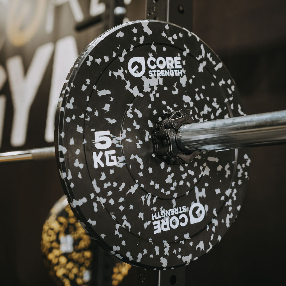 Core Strength Fleck Rubber Bumper Plates (sold in pairs)