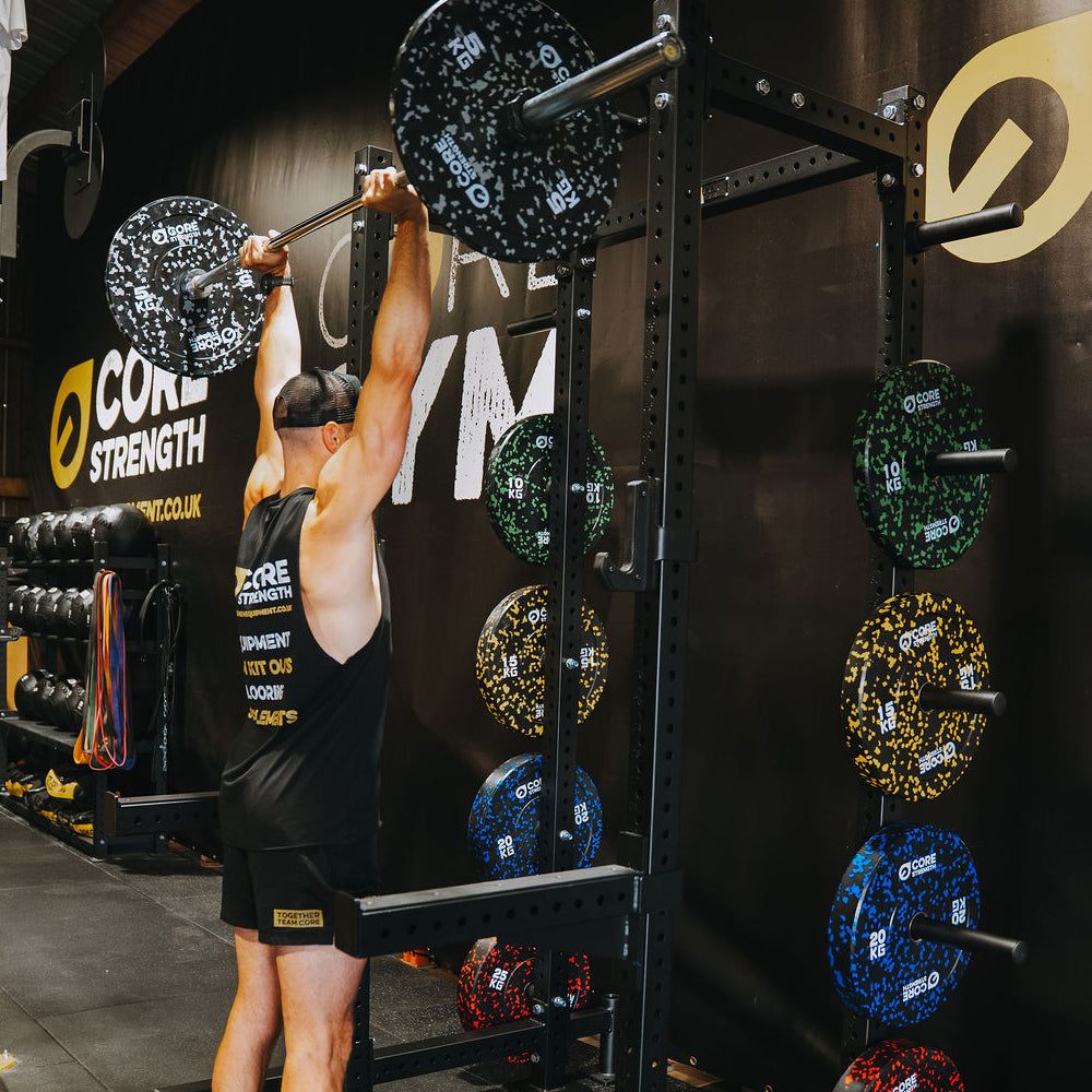 Core Strength Fleck Rubber Bumper Plates (sold in pairs)