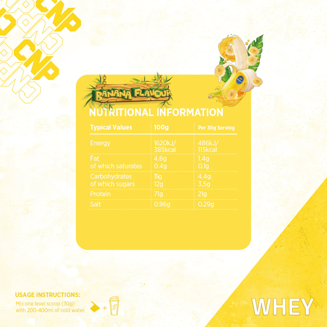 CNP Whey Protein 2kg - 66 Servings
