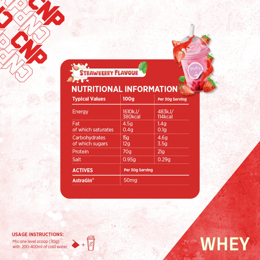 CNP Whey Protein 2kg - 66 Servings