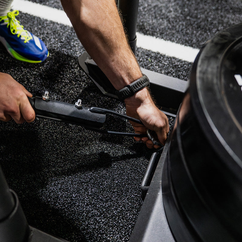 Core Strength Sled Pull Rope for HYROX based workouts with clip