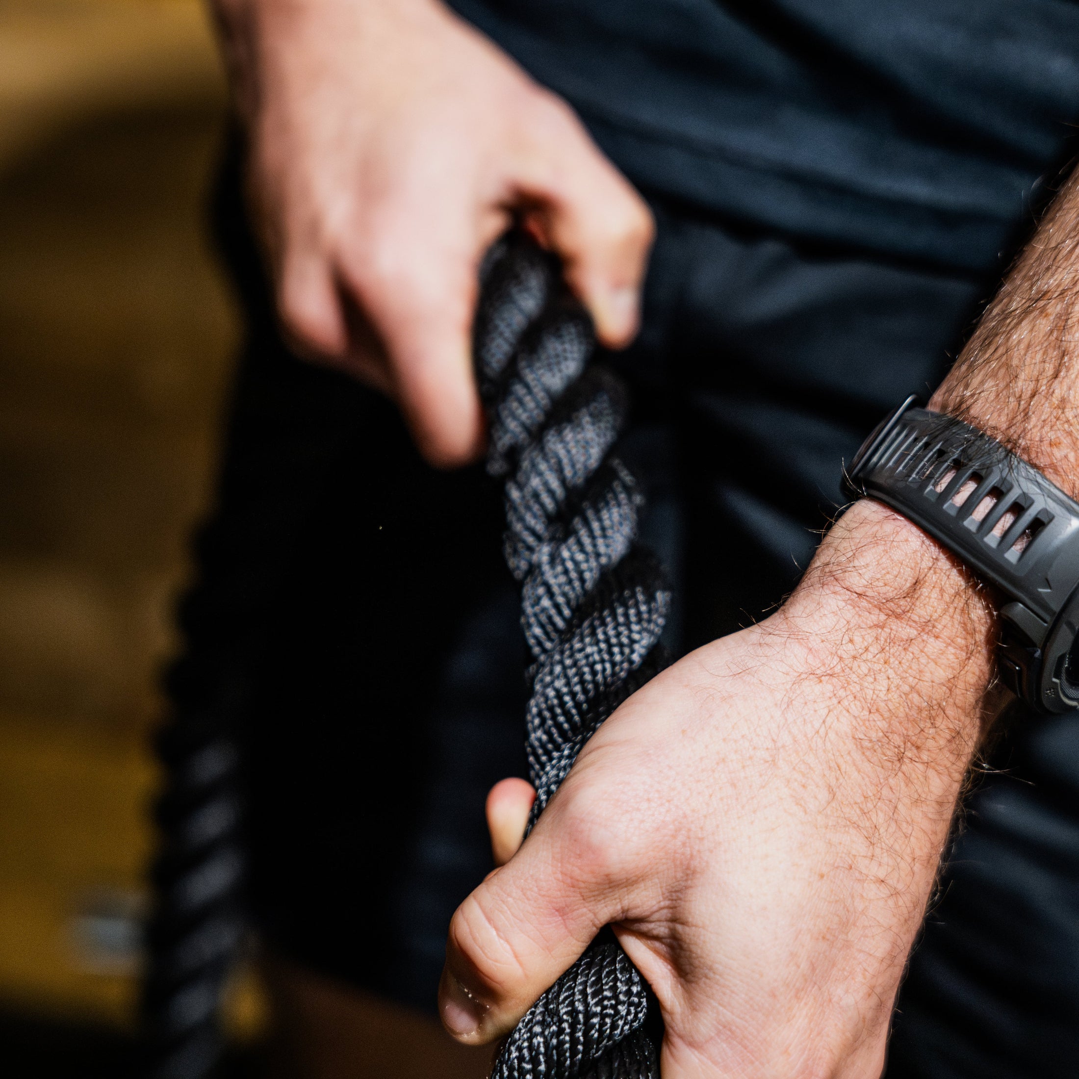 Core Strength sled pull rope for Hyrox workouts