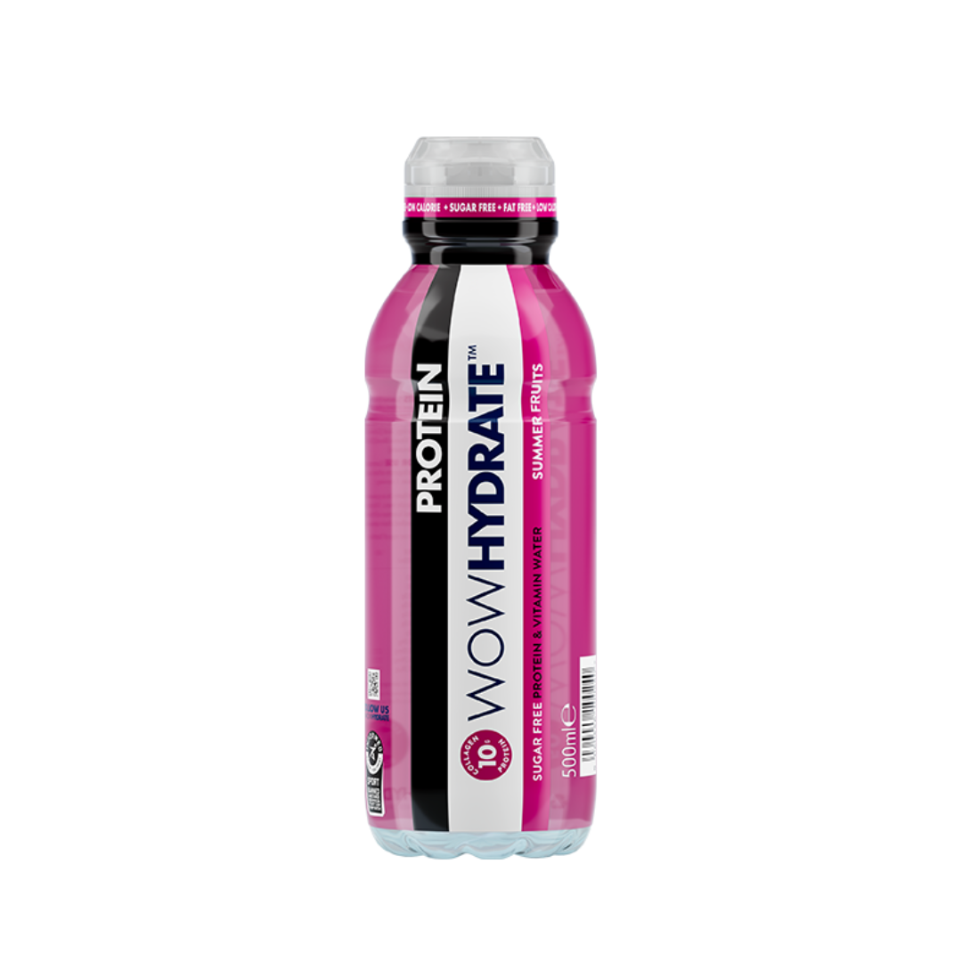 WOW HYDRATE Protein 10g Water (12x500ml)