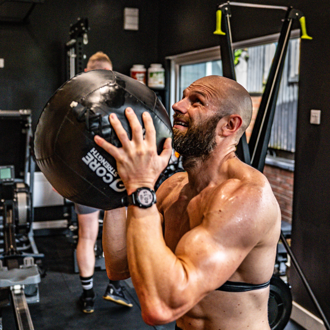 Core Strength Wall Balls