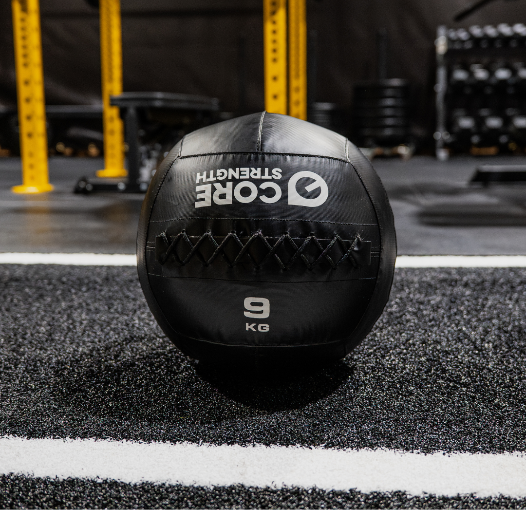 Core Strength Wall Balls