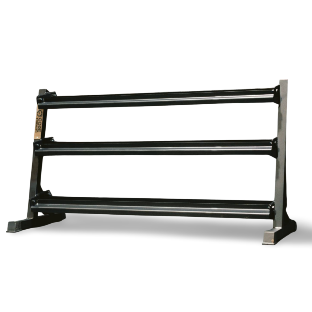Core Rack For Gym Core Strength 3 Tier Dumbbell Storage Rack
