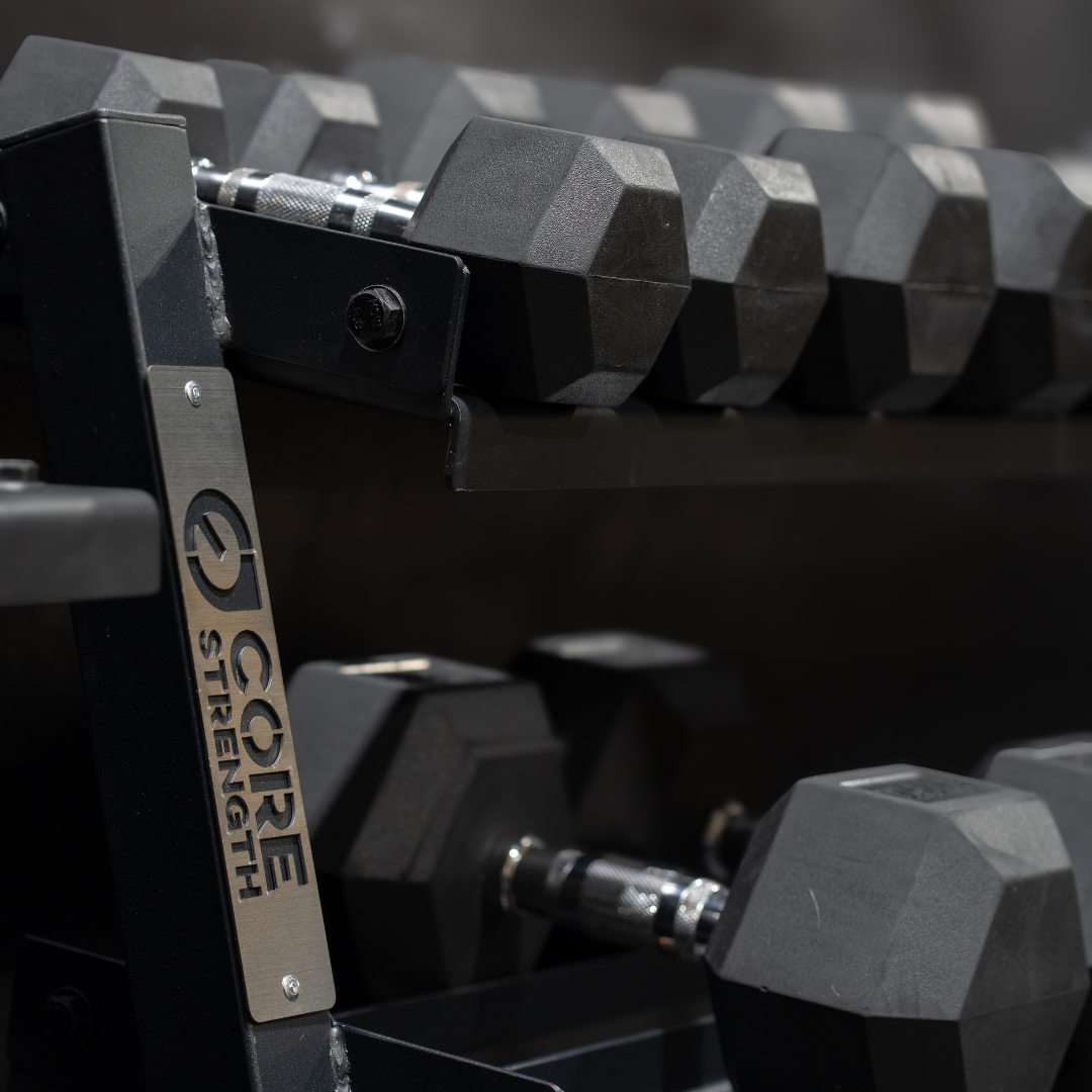 Core Strength 3 Tier Dumbbell Storage Rack