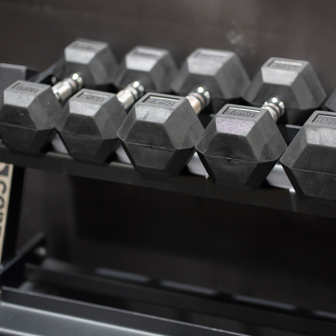Core Strength 3 Tier Dumbbell Storage Rack