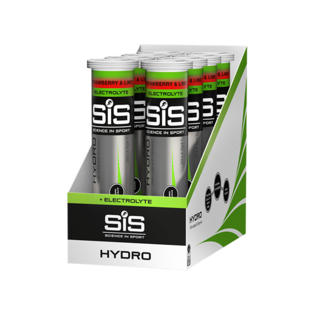 Science in Sport GO Hydro Electrolyte Drink - 20 Tablet Tube 8 Pack