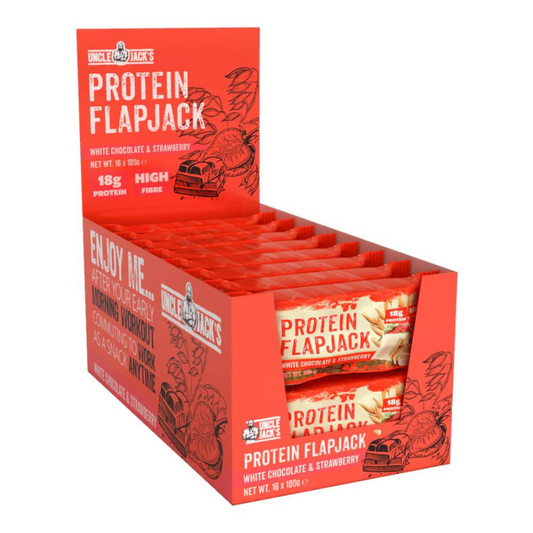 Uncle Jack's Protein Flapjacks 16 x 100g