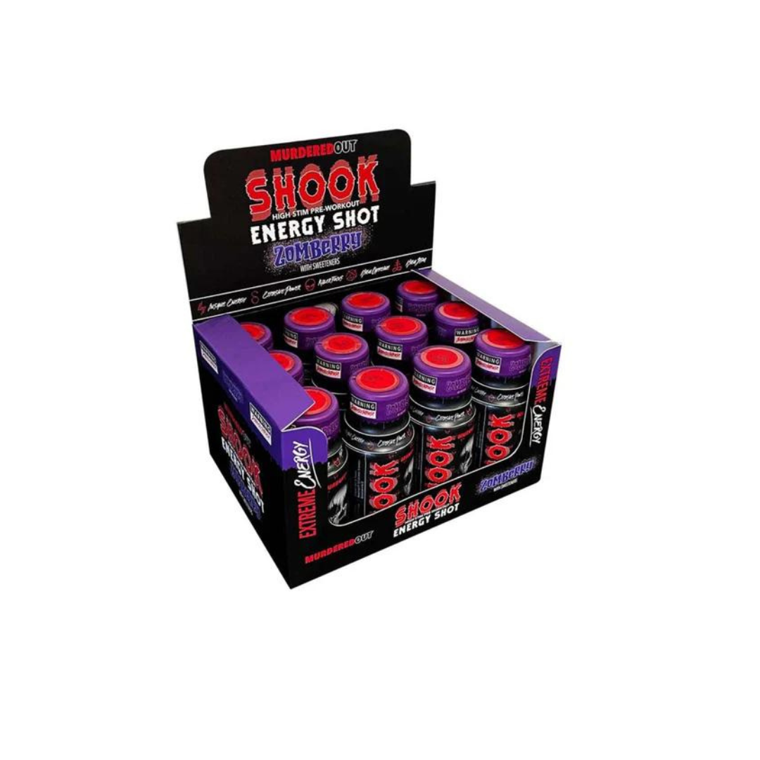 Murdered Out Shook Energy Shot 12x60ml