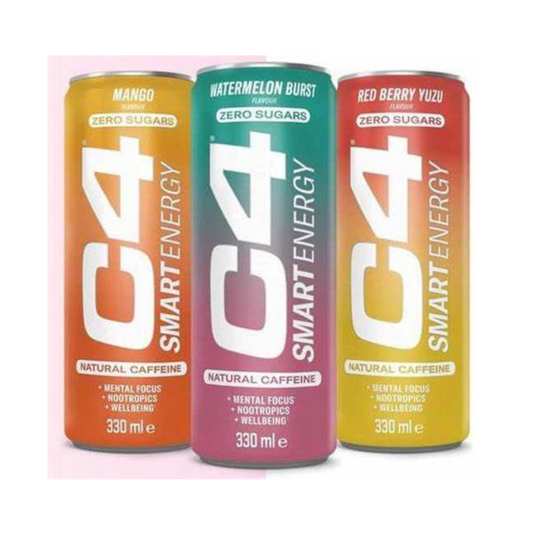 Cellucor C4 Smart Energy Carbonated 12x330ml