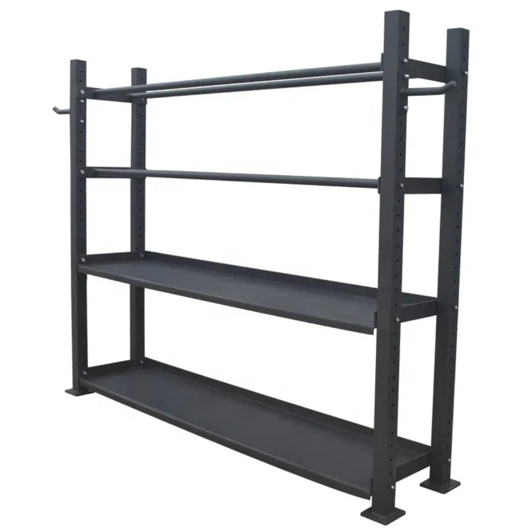 4 Shelf Mutli Storage Gym Rack