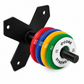 Wall Mounted Bumper Plate Storage Horn