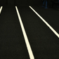 Black Astro Gym Turf Sprint and Sled Track